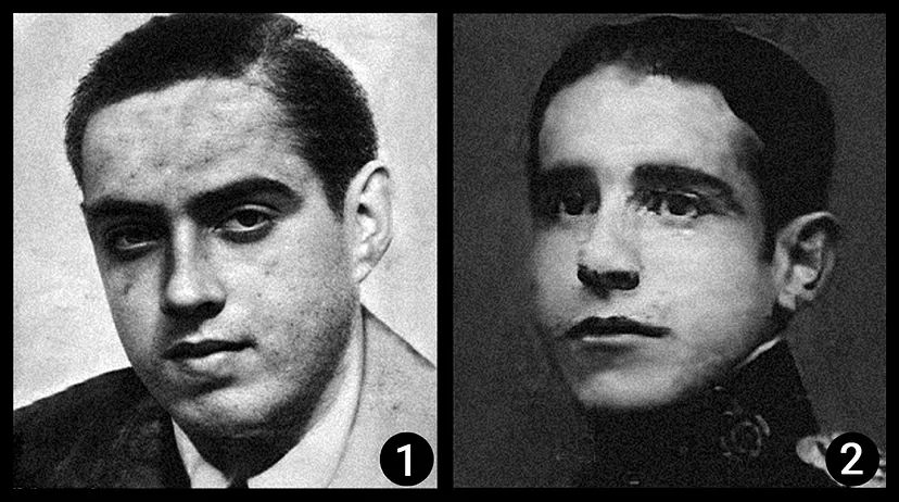 LAS VÍCITMAS. A la izquierda, José Mariano Sánchez Gallego. A la derec