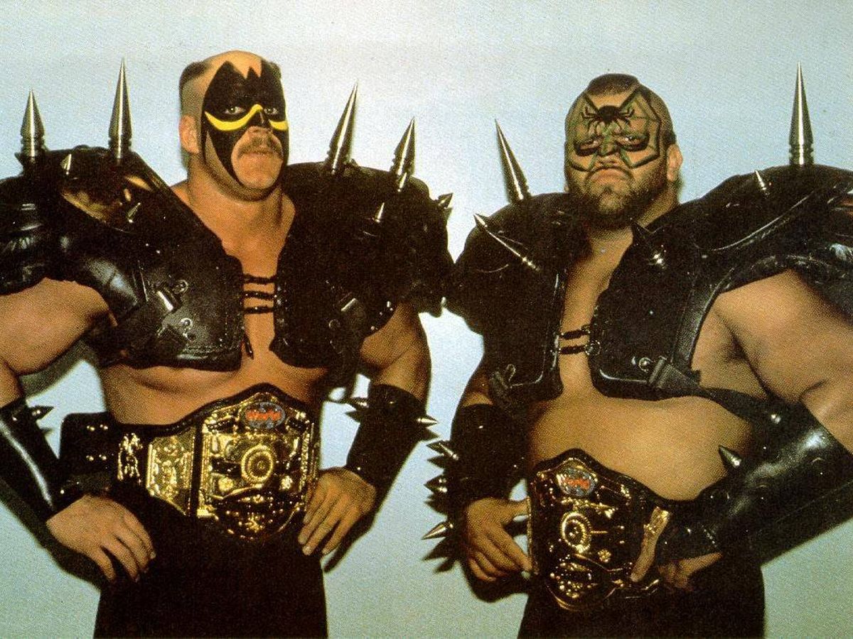Foto: The Road Warriors, durante su época en la AWA. (AWA)