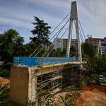 Se han iniciado las obras de rehabilitación integral de la pasarela de Marqués de Zafra