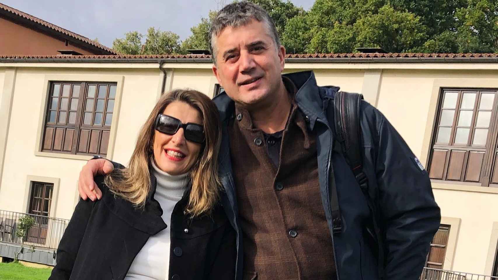 Yolanda Díaz y Juan Andrés Meizoso, en una imagen compartida en redes.