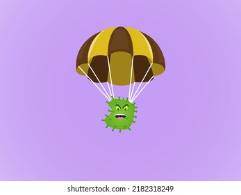 bacteria-that-fly-by-parachute-260nw-2182318249.jpg