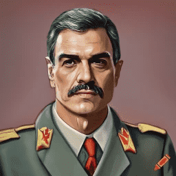 craiyon_224108_president_Pedro_Sanchez_dressed_like_stalin_in_a_wwii_soviet_.png