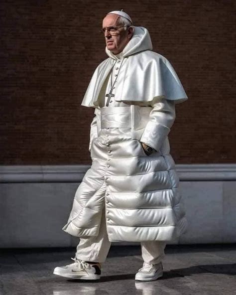 El Papa Francisco se vuelve viral por chamarra puffer blanca ¿Real o falsa?