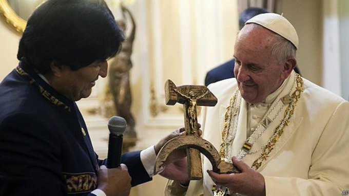 La llamada de Papa Francisco a Evo Morales por la victoria en Bolivia ...