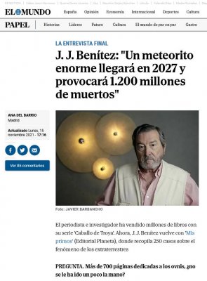 - JJ Benítez - Un meteorito enorme llegará en 2027 y provocará 1.200 millones de muertos (elmu...jpg