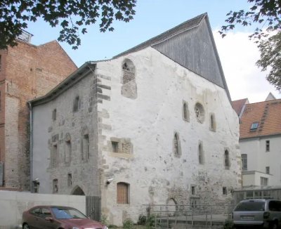 Antigua sinagoga de Érfurt (Alemania).