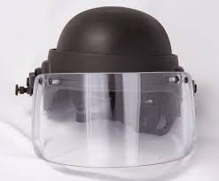 Vigard™ Visor – Helmet Mounted Ballistic Face Shield | Armor USA Inc