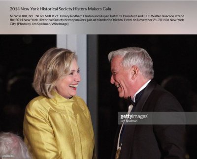 Walter Isaacson - Hillary Rodham Clinton and Aspen Institute President and CEO Walter.jpg