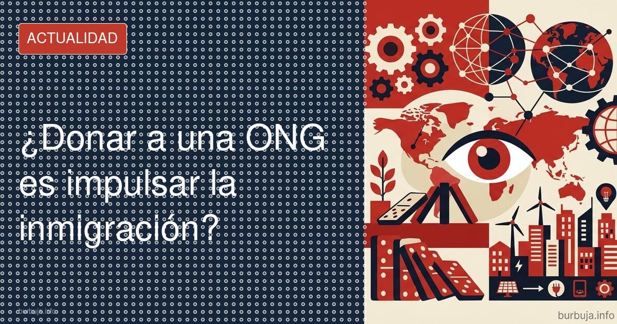 ¿Donar a una ONG es impulsar la inmigración?