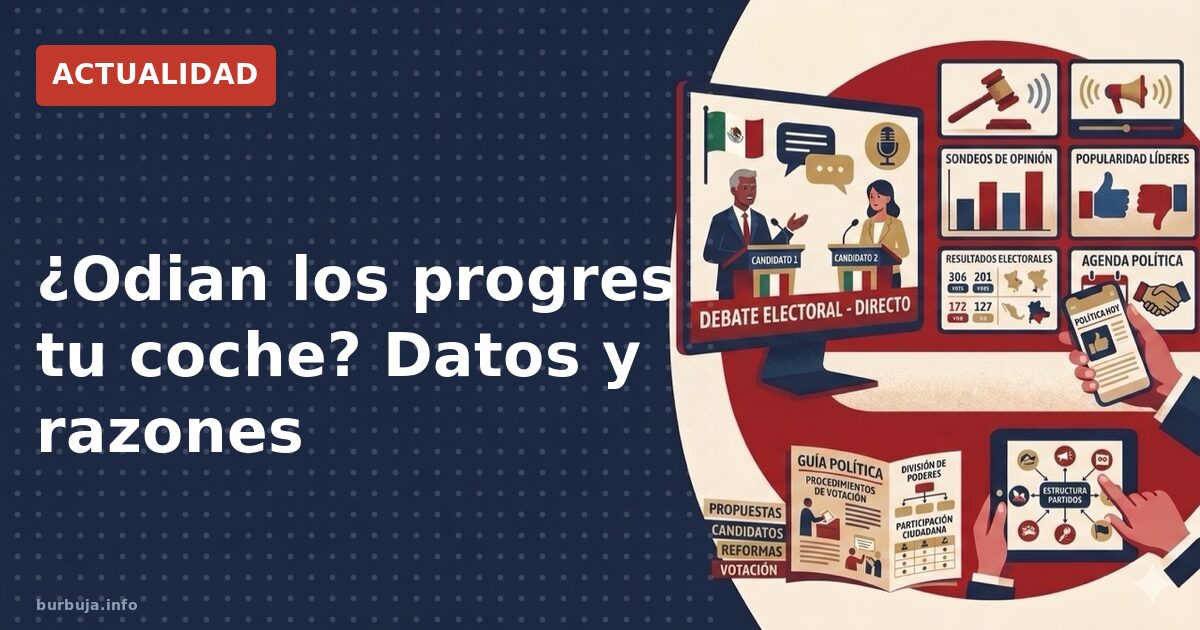 ¿Odian los progres tu coche? Datos y razones