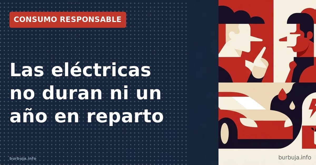 Las eléctricas no duran ni un año en reparto