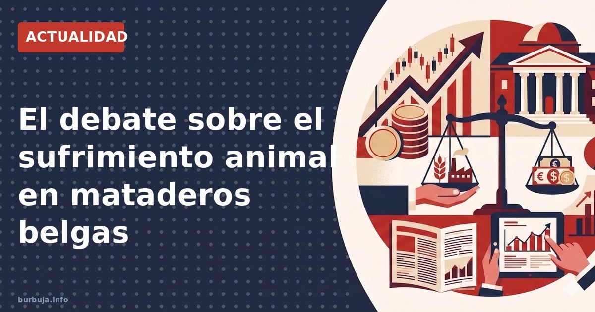 Análisis del debate sobre el sufrimiento animal en mataderos belgas y la ética del consumo de carne