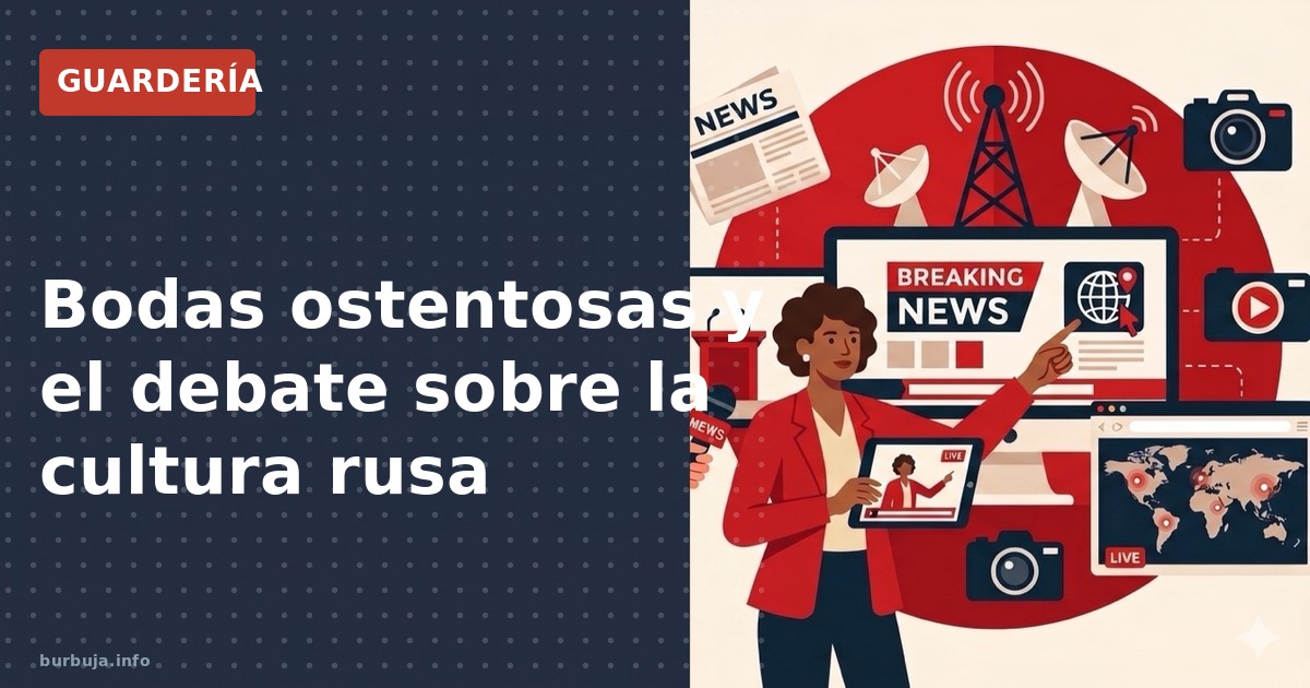 Análisis de la ostentación en bodas rusas y cómo el debate sobre el lujo choca con la realidad cultural y climática