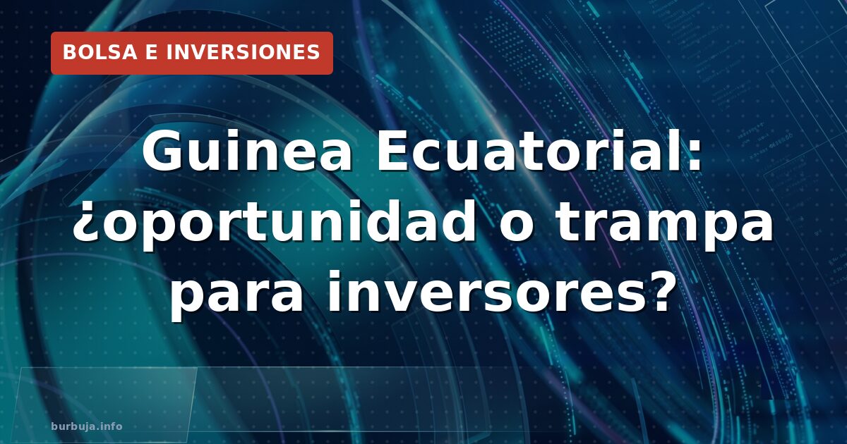 Petróleo y palas: el espejismo de Guinea