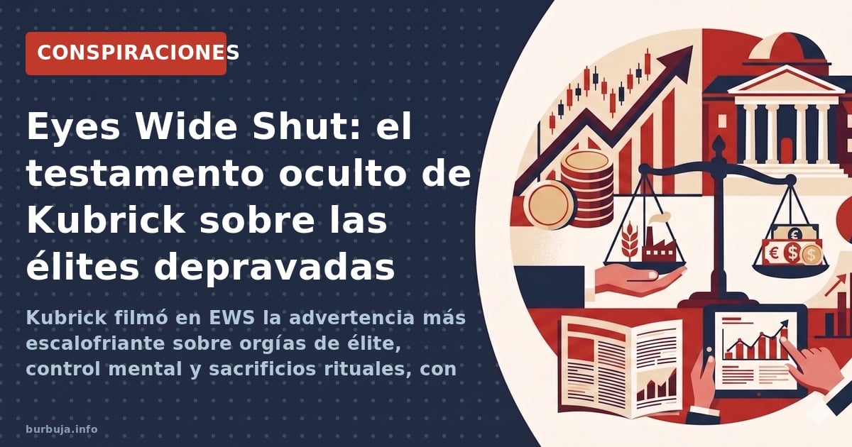Kubrick filmó en EWS la advertencia más escalofriante sobre orgías de élite, control mental y sacrificios rituales, con local