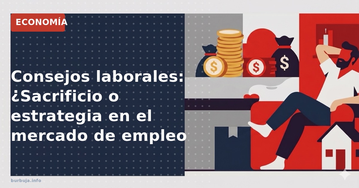 Análisis de consejos laborales: ¿El esfuerzo extremo garantiza el ascenso o es una trampa de explotación?