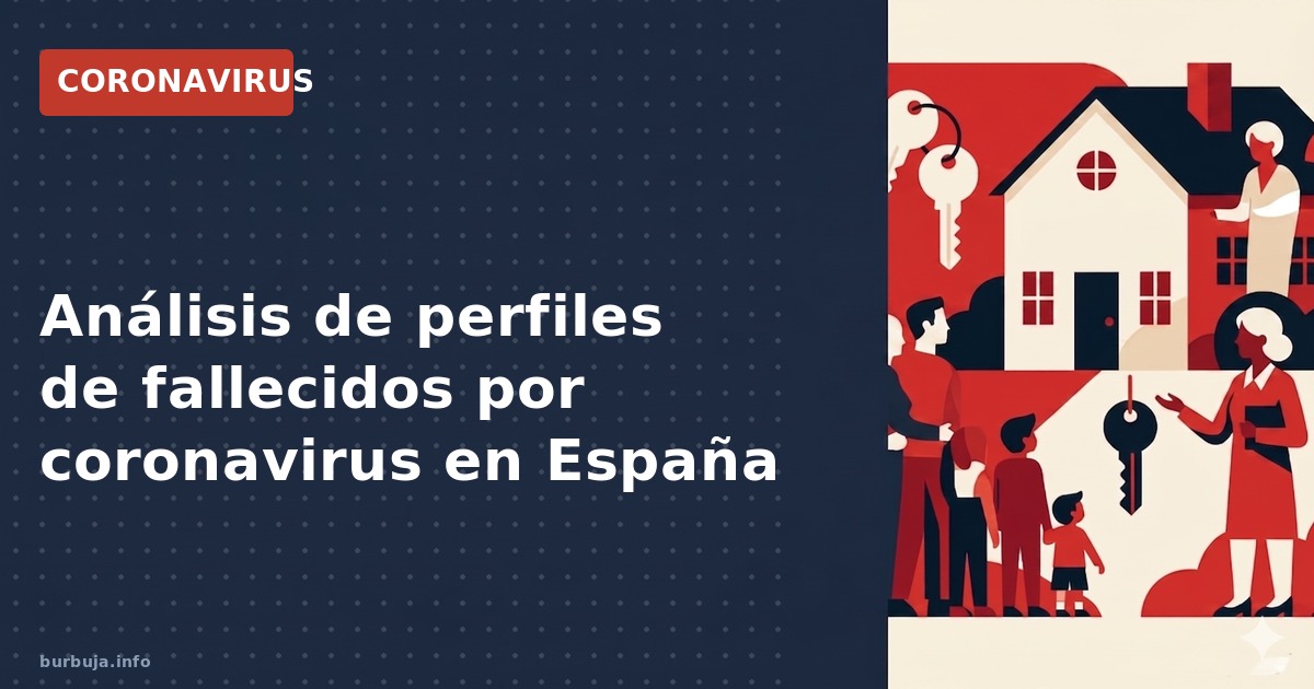 Análisis de los perfiles de fallecidos por coronavirus en España con datos oficiales y debates sobre la atribución de la muer