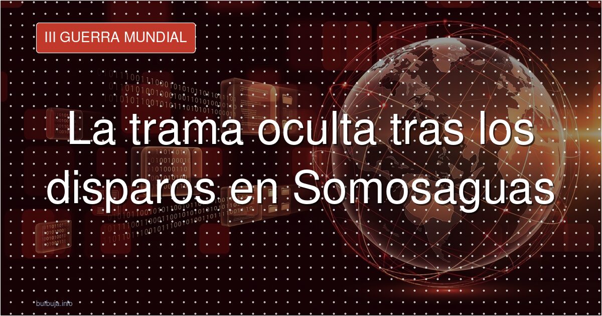 La trama oculta tras los disparos en Somosaguas