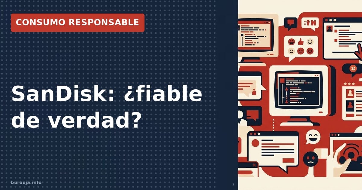 SanDisk: ¿fiable de verdad?