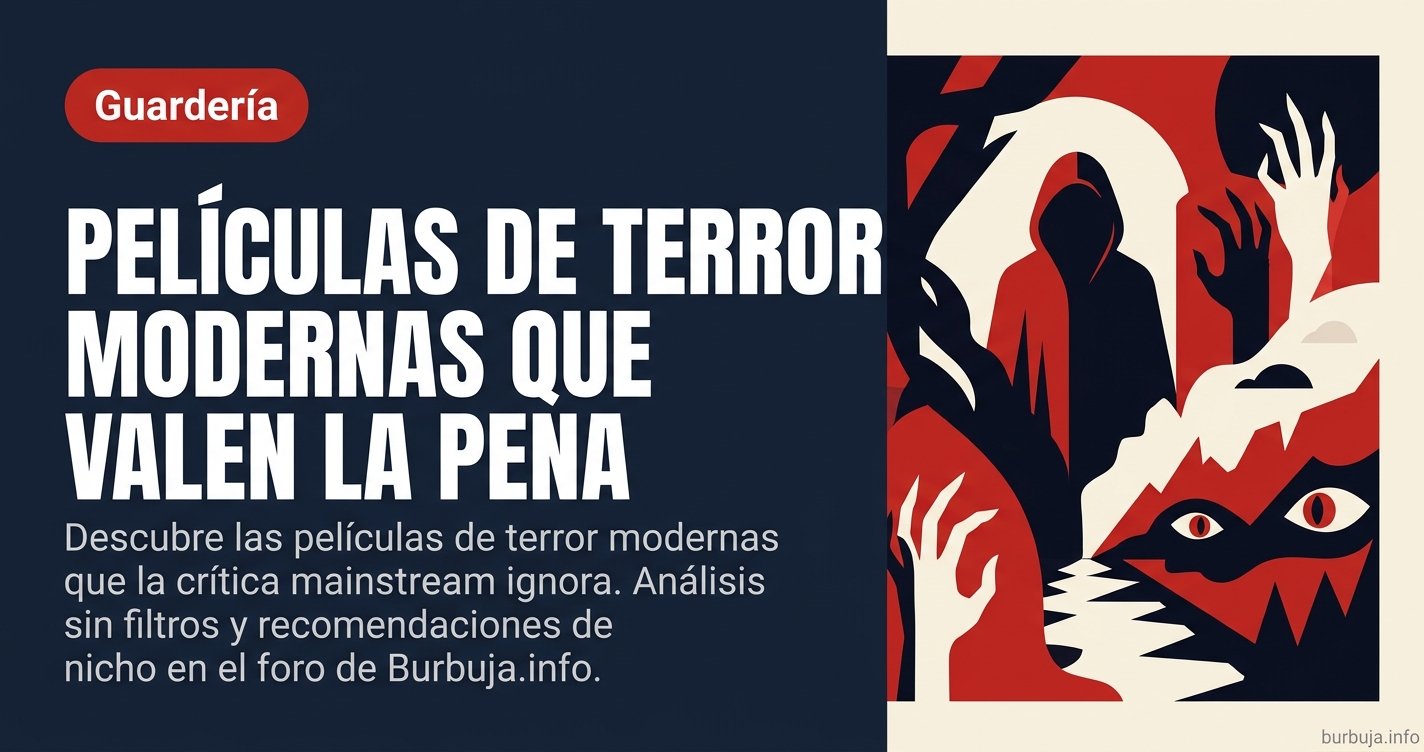 Descubre las películas de terror modernas que la crítica mainstream ignora. Análisis sin filtros y recomendaciones de nicho e