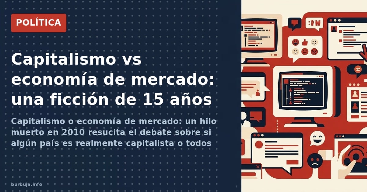 Capitalismo vs economía de mercado: ¿son lo mismo? El debate histórico sobre la propiedad privada, la regulación y el papel d