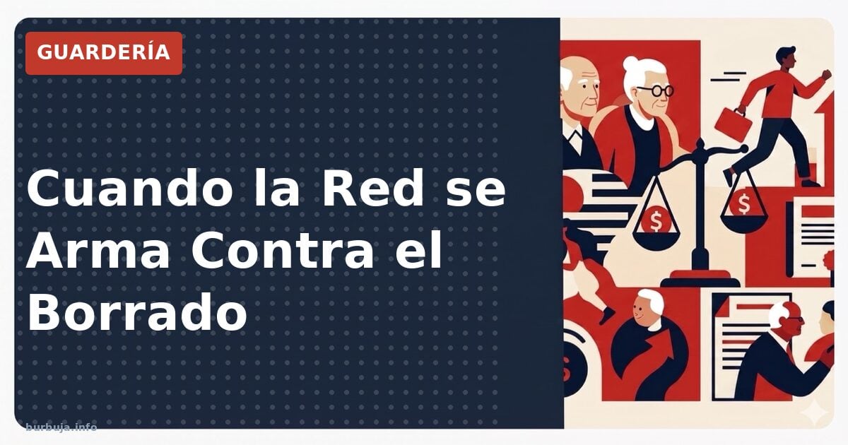 Cuando la Red se Arma Contra el Borrado