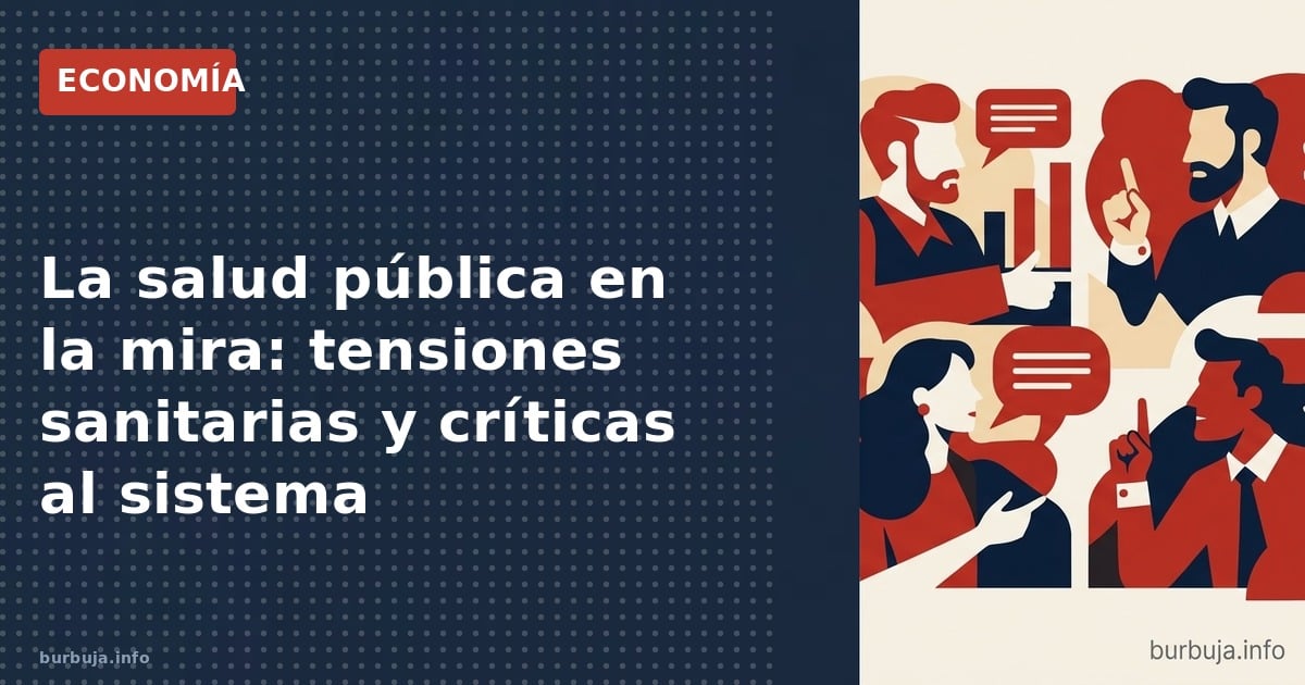 Análisis de las tensiones sanitarias: desde la saturación de centros de salud hasta la crítica a la gestión de personal médic