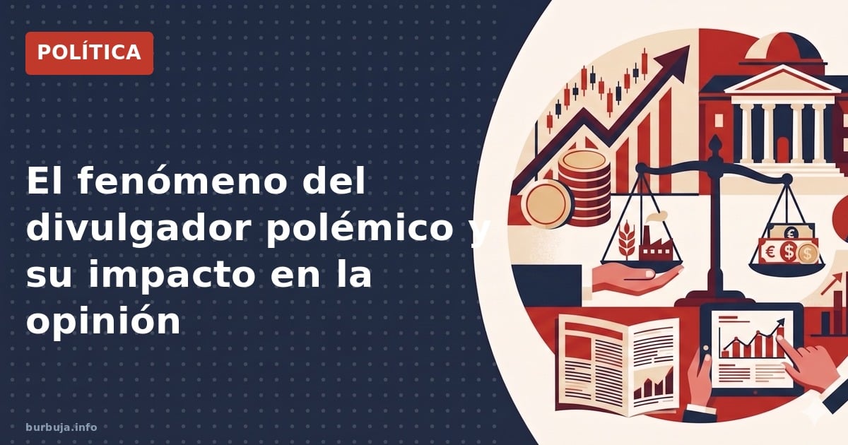 Análisis de la figura de un divulgador polémico: ¿experto en información o mero vehículo de sesgos ideológicos?