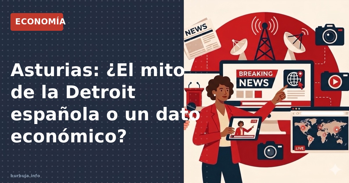 Análisis de los datos del INE: el crecimiento del PIB en Asturias vs Murcia. ¿Es la Detroit española un dato real o un mito e