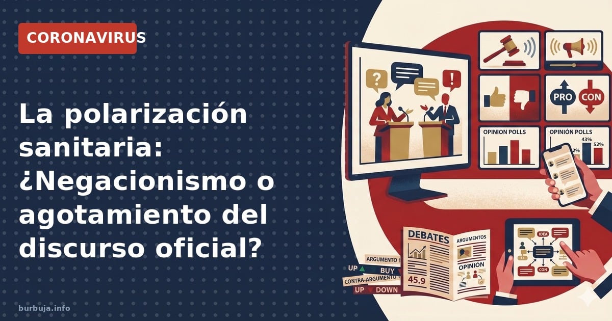 Análisis de la polarización sanitaria: ¿El escepticismo hacia las narrativas oficiales es un fenómeno pasajero o un cambio es