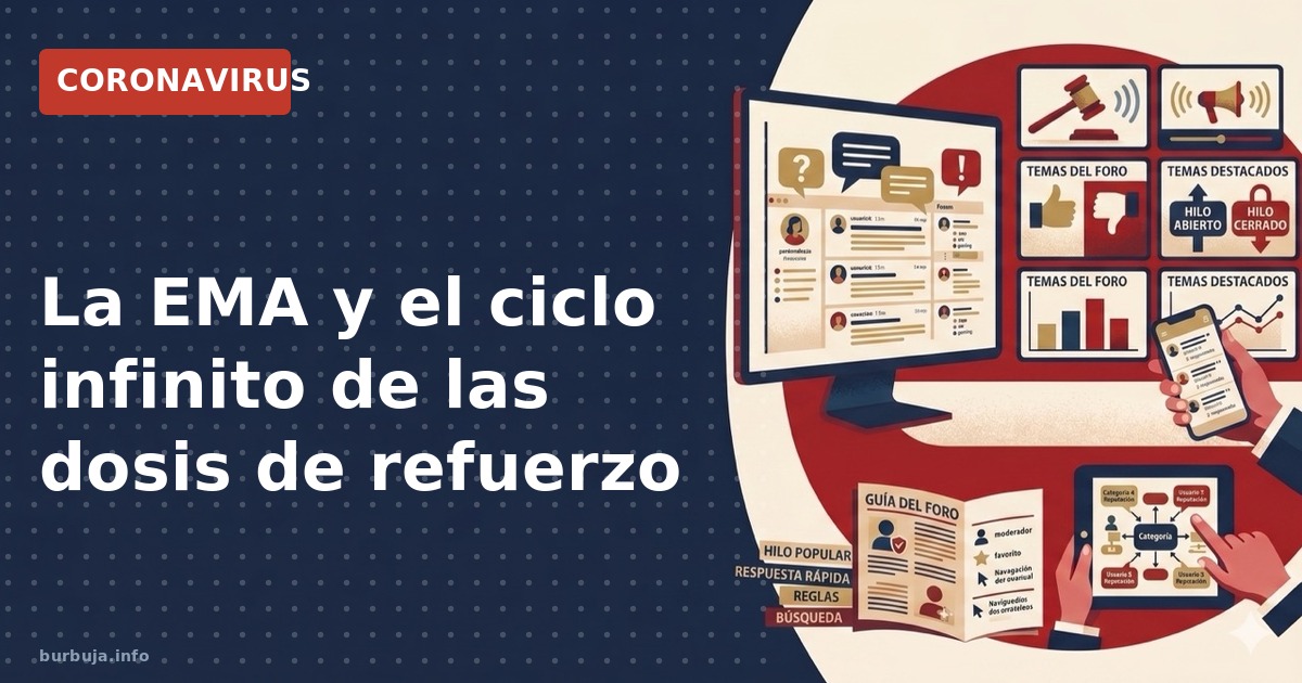 Análisis de la EMA sobre dosis de refuerzo y la evolución de las predicciones fallidas de la vacunación