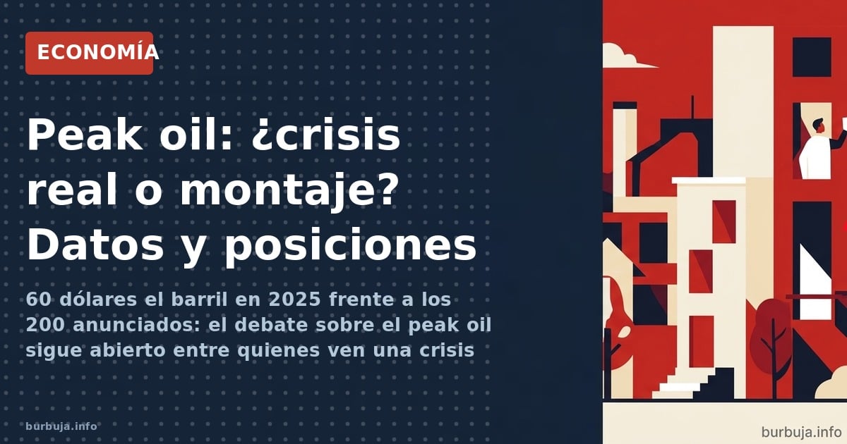 ¿Se acaba el petróleo o es una farsa?