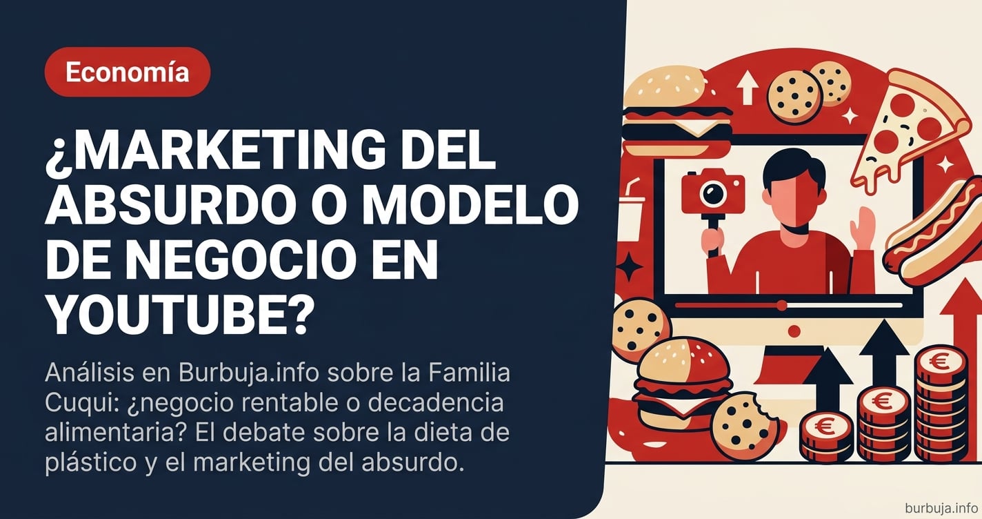 Análisis en Burbuja.info sobre la Familia Cuqui: ¿negocio rentable o decadencia alimentaria? El debate sobre la dieta de plás
