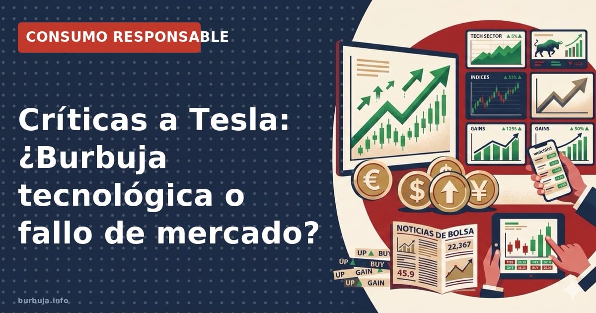 Análisis de las críticas a Tesla: ¿Es la tecnología un avance o una burbuja financiera? Se examinan costes, autonomía y el pa