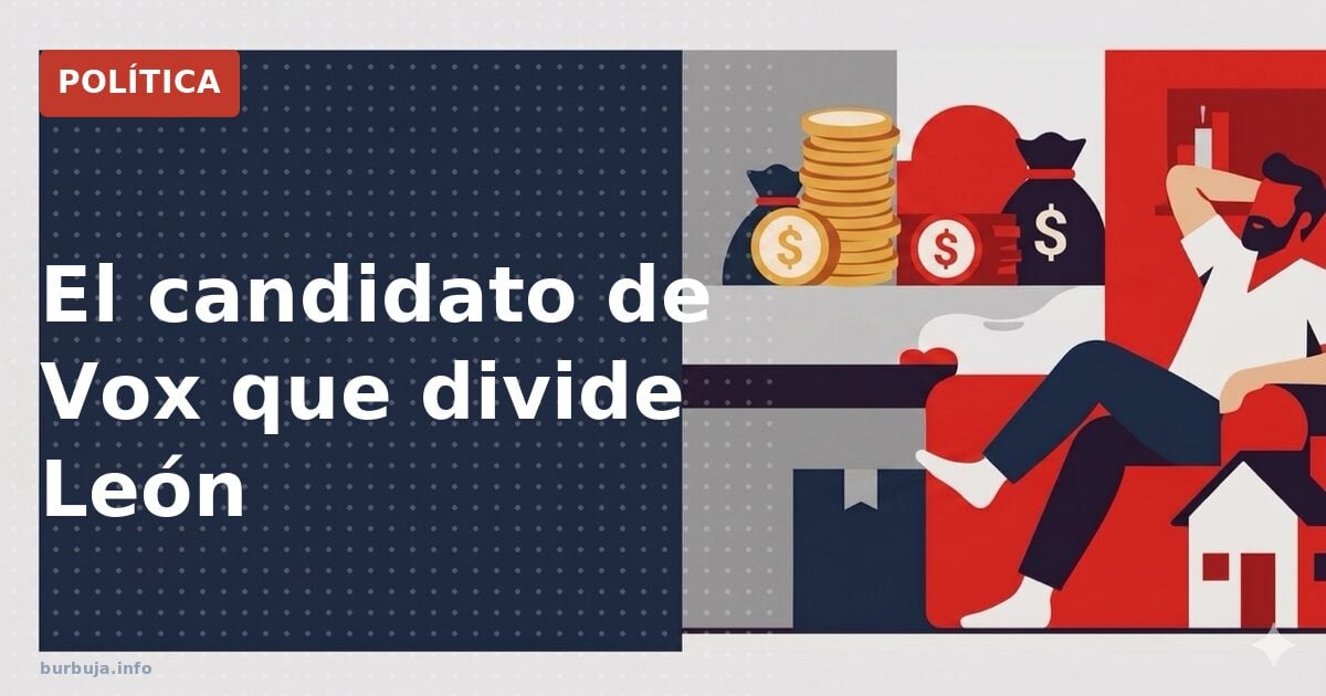 El candidato de Vox que divide León