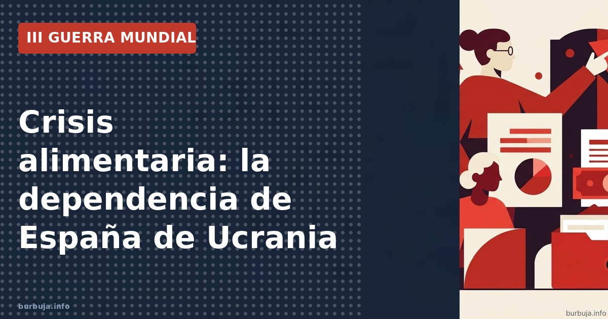 Crisis alimentaria en España: Analizamos la dependencia de cereales y aceites de Ucrania y el impacto real en la cesta de la 