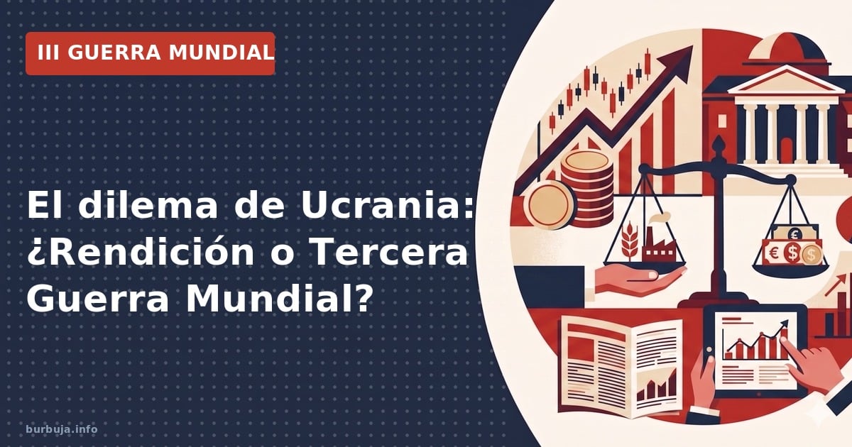 El dilema de Ucrania: ¿Rendición o Tercera Guerra Mundial?