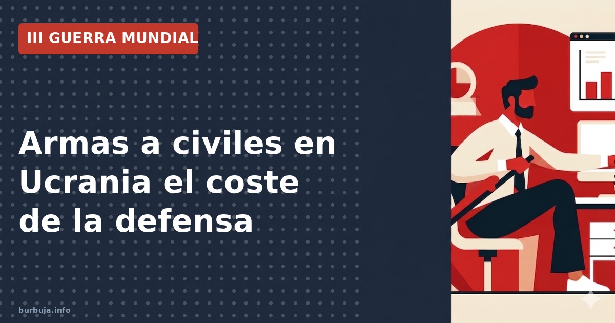 Análisis del debate sobre la entrega de armas a civiles en Ucrania y sus implicaciones militares y sociales