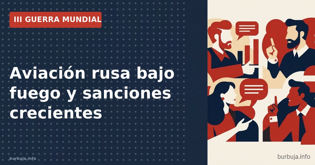 Análisis del acribillamiento de la aviación rusa y el impacto de las sanciones en su sector de defensa