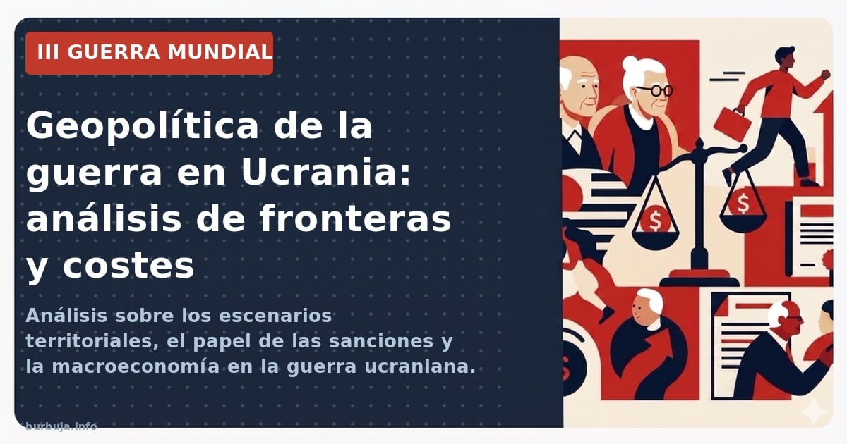 Análisis sobre los escenarios territoriales, el papel de las sanciones y la macroeconomía en la guerra ucraniana.
