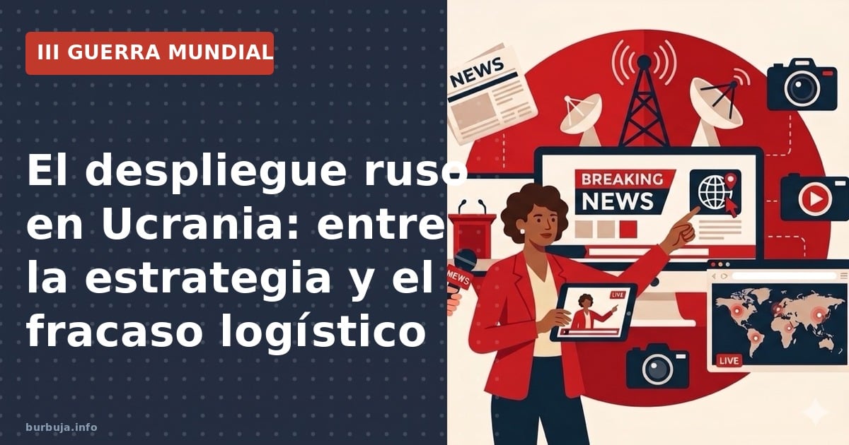 El ritmo lento de la ofensiva rusa en Ucrania choca con los planes iniciales. Analizamos el desgaste logístico y estratégico 