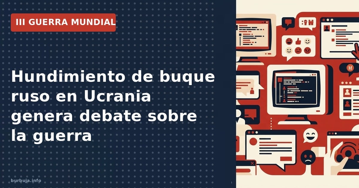 Análisis del hundimiento de buque ruso en Ucrania: ¿Victoria táctica o propaganda? Se examinan las narrativas oficiales y el 