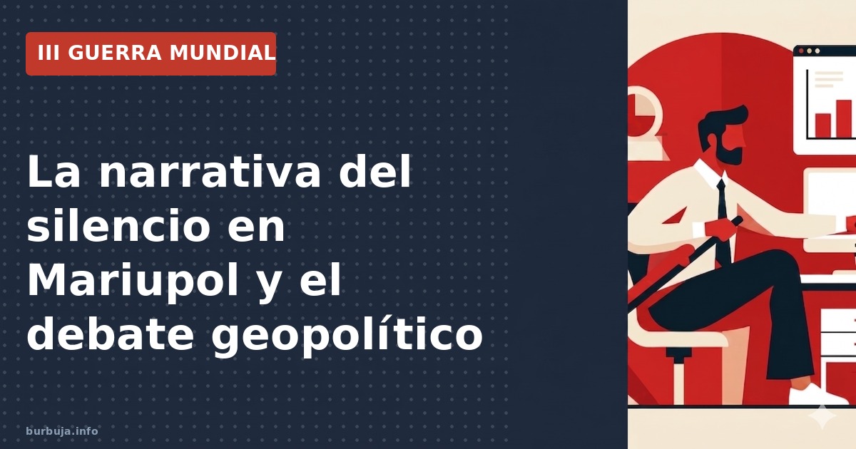 Análisis de la discusión sobre Mariupol y la guerra: datos de enfrentamientos y choque ideológico