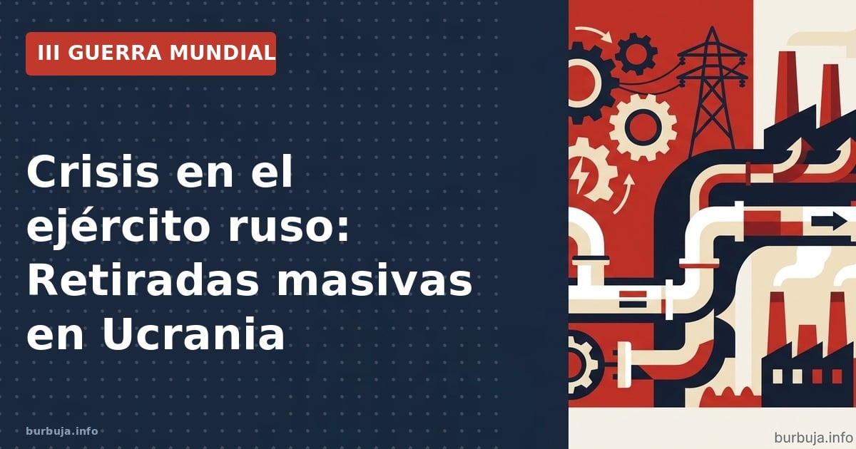 Análisis de las retiradas militares rusas en Ucrania y el colapso reportado de sus líneas de suministro