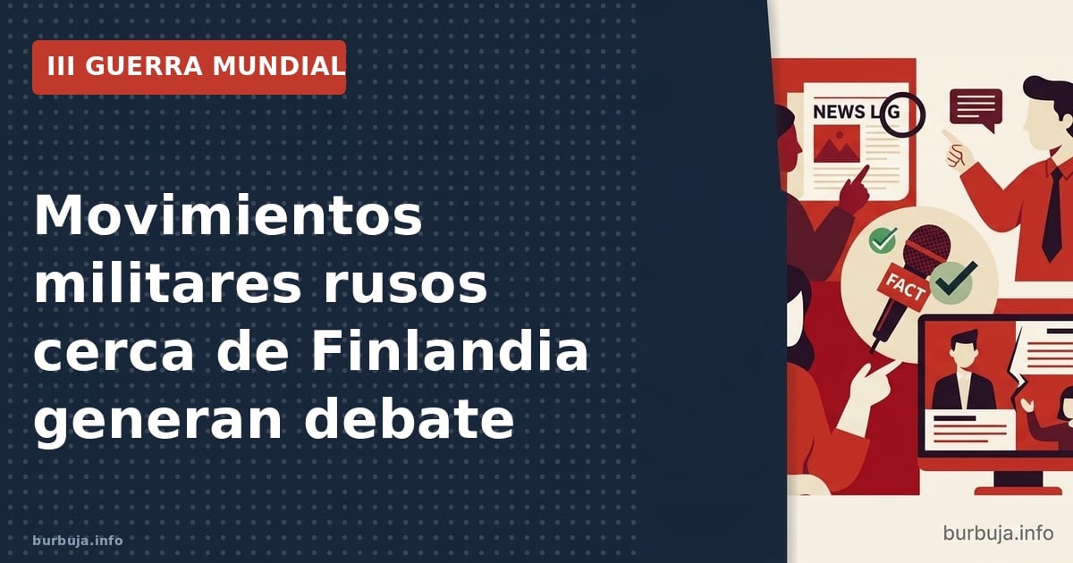 Movimientos militares rusos cerca de Finlandia generan debate