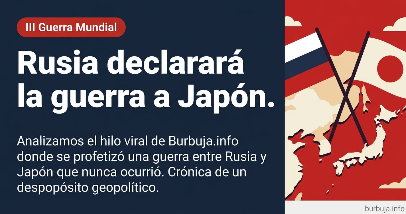 Rusia declarara la guerra a Japon.