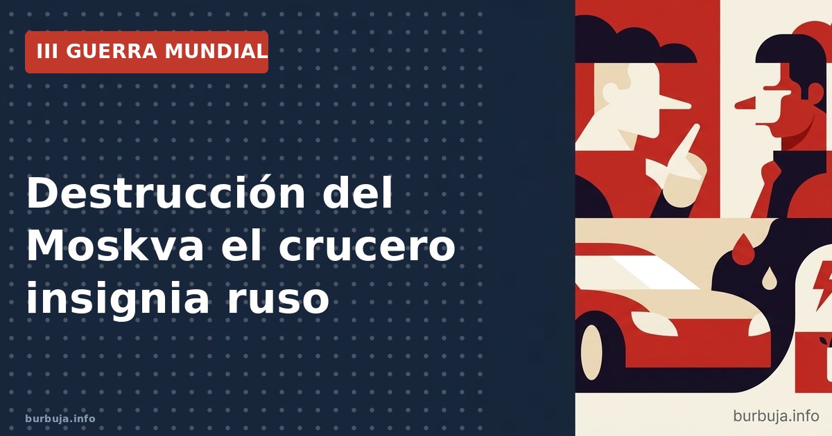 Análisis del hundimiento del Moskva, crucero ruso insignia. Se debate si su obsolescencia tecnológica facilitó el ataque con 