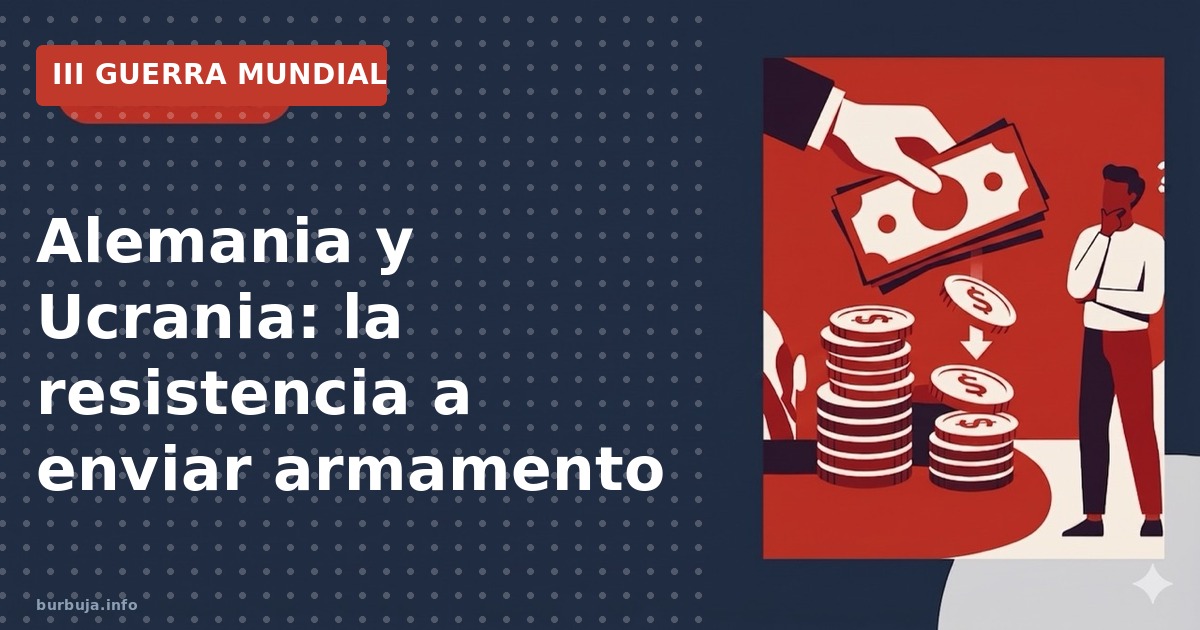 Análisis de la resistencia de Alemania a enviar armamento pesado a Ucrania y el impacto de la dependencia energética