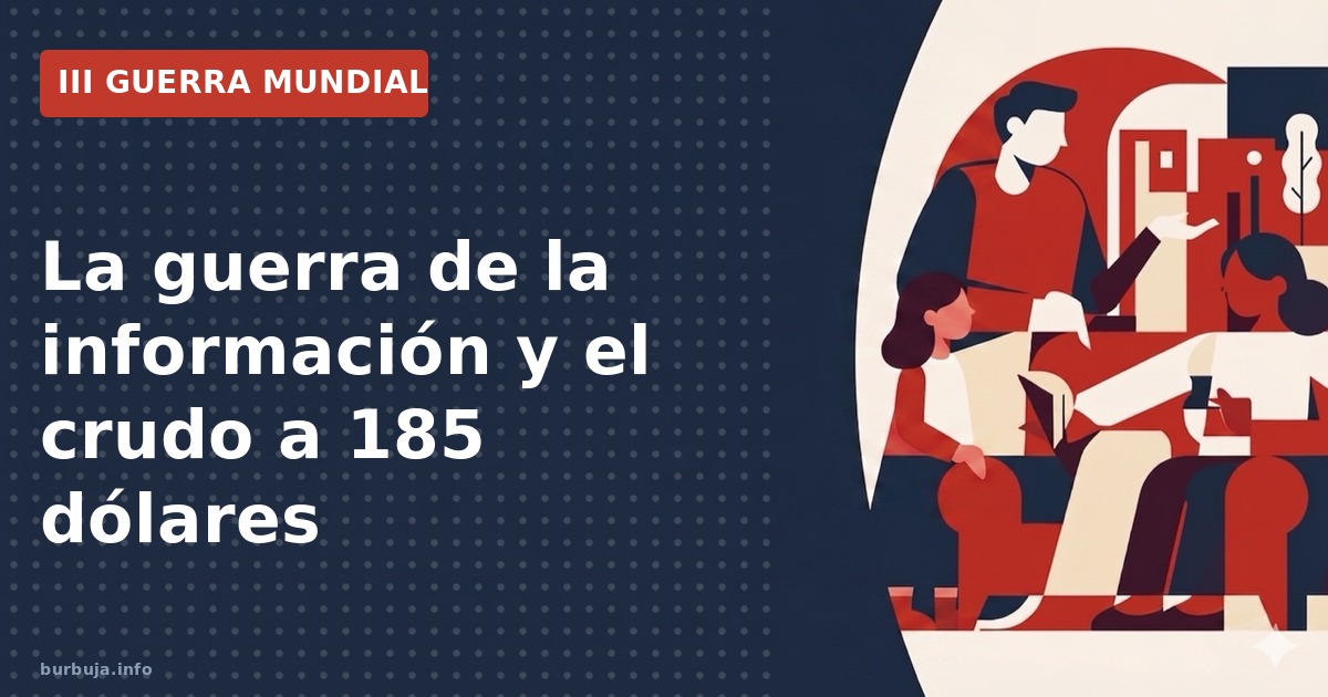 Analizamos la tensión entre el crudo a 185 dólares, la guerra mediática en África y la presión por los recursos energéticos.