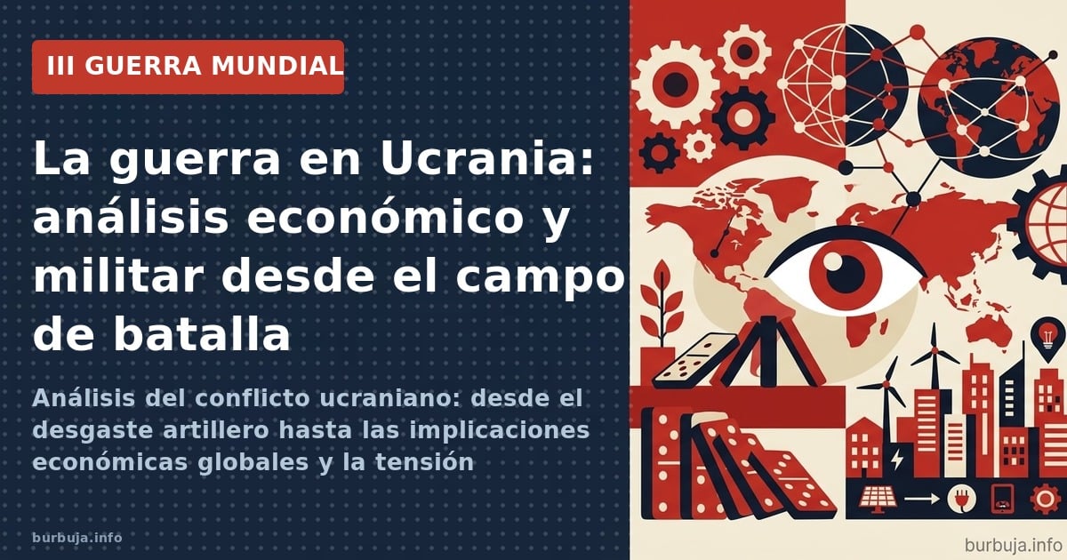 Análisis de la guerra en Ucrania: desde el desgaste táctico en el frente hasta las implicaciones económicas globales y la dep